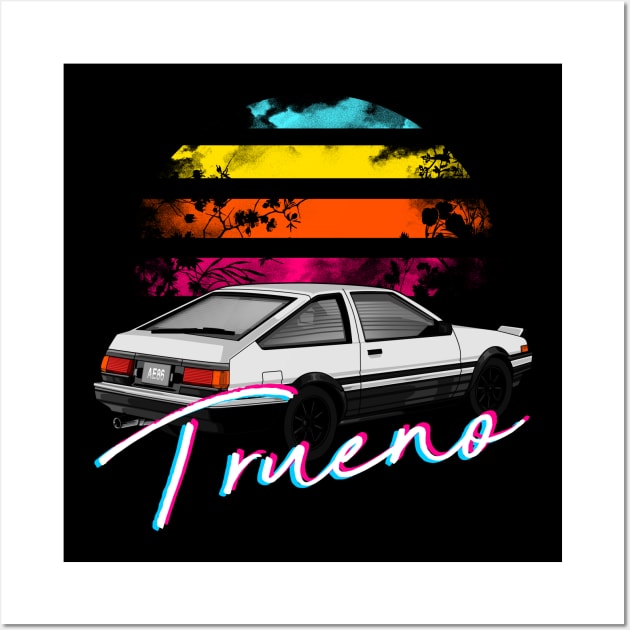 AE86 TRUENO Wall Art by lazartemarjun